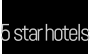 5 star hotels